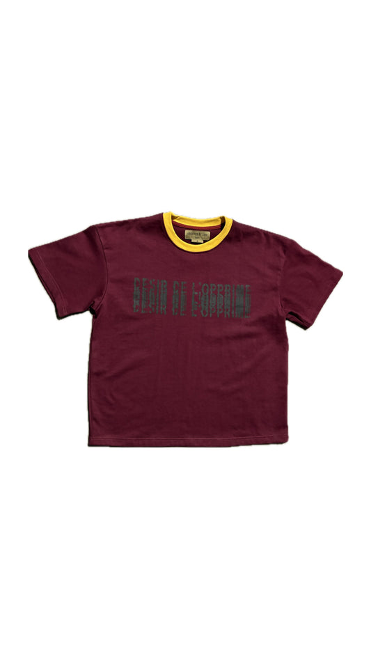(BURGUNDY) DESIRE OF THE UNDERDOG TEE